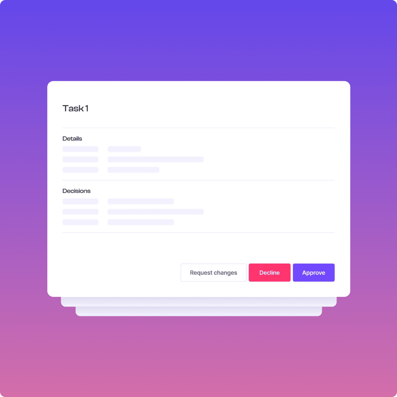 Define approval rules once. Velatir automatically routes critical decisions to the right person, on their preferred channel, at the perfect time. Set it and forget it.